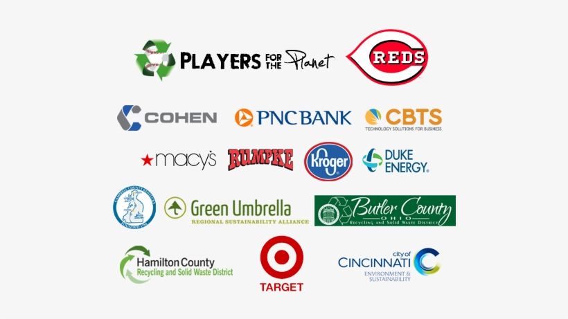 Check Out Photos From The 2015 Players For The Planet - Cincinnati Reds, transparent png download