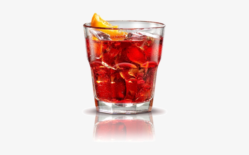Craft Cocktail - Negroni Drink, transparent png download
