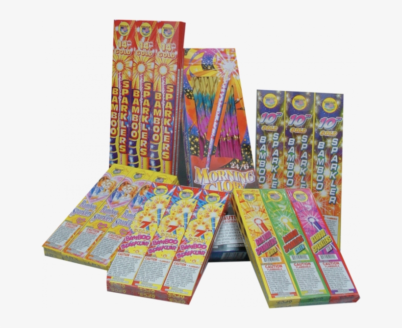 8″ Gold Bamboo Sparkler - Sparklers Brick, transparent png download