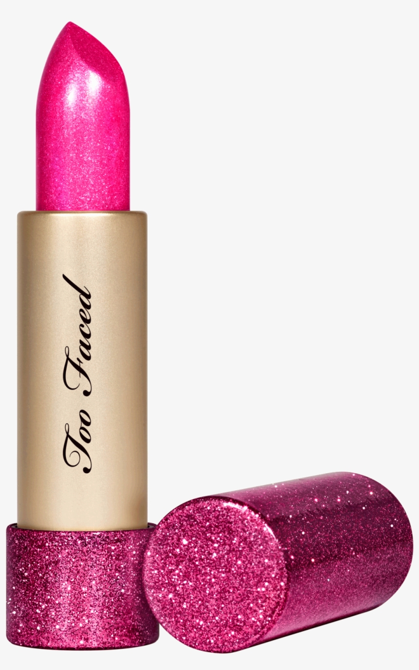 Throwback - Too Faced Metallic Sparkle Lipstick Hoochie, transparent png download