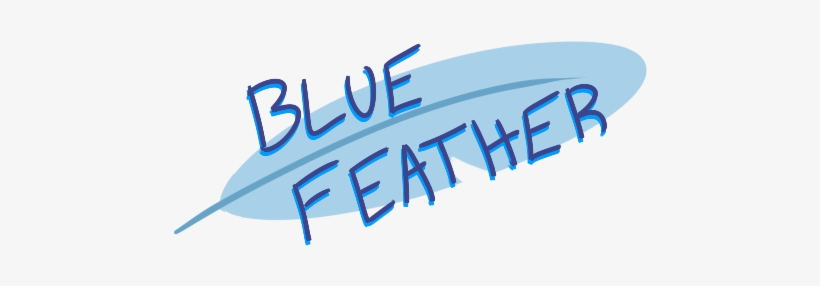 Welcome To The Blue Feather - Calligraphy, transparent png download