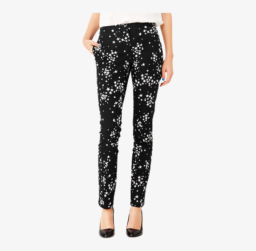 Slim-fit Zip Pant In Black Star Cluster - Joe's Jeans Inc., transparent png download