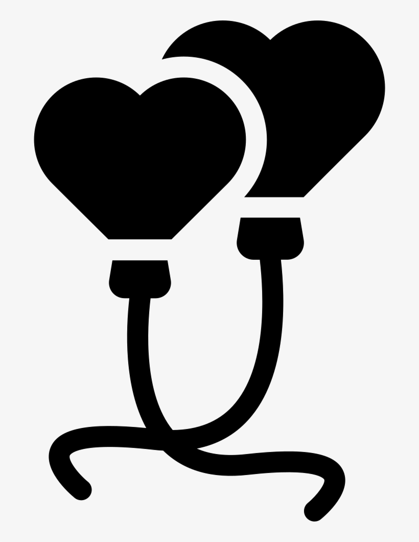 Graphic Black And White Heart Png Icon Free - Icon, transparent png download