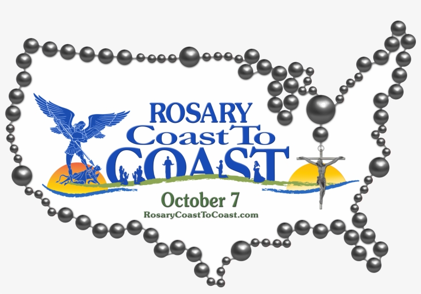 Rosary Coast To Coast Planned For October 7, - Rosary Coast To Coast, transparent png download