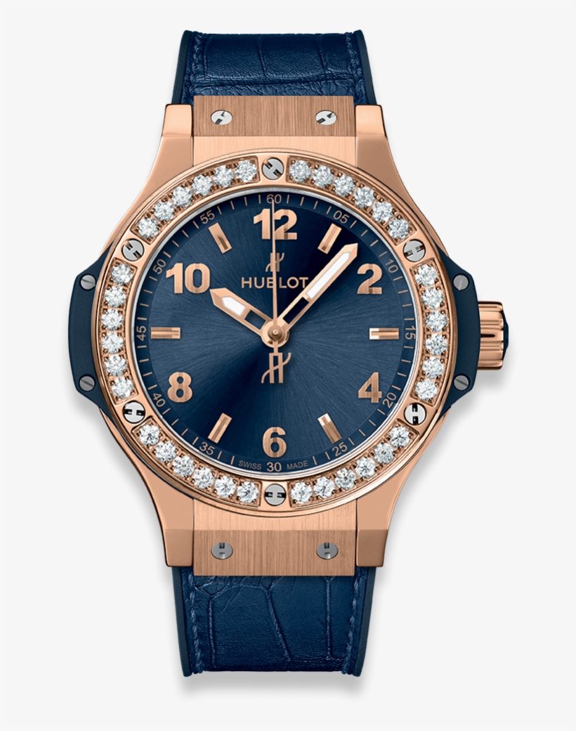 Big Bang Gold Blue Diamonds - Hublot 361 Sx 7170 Lr 1204, transparent png download