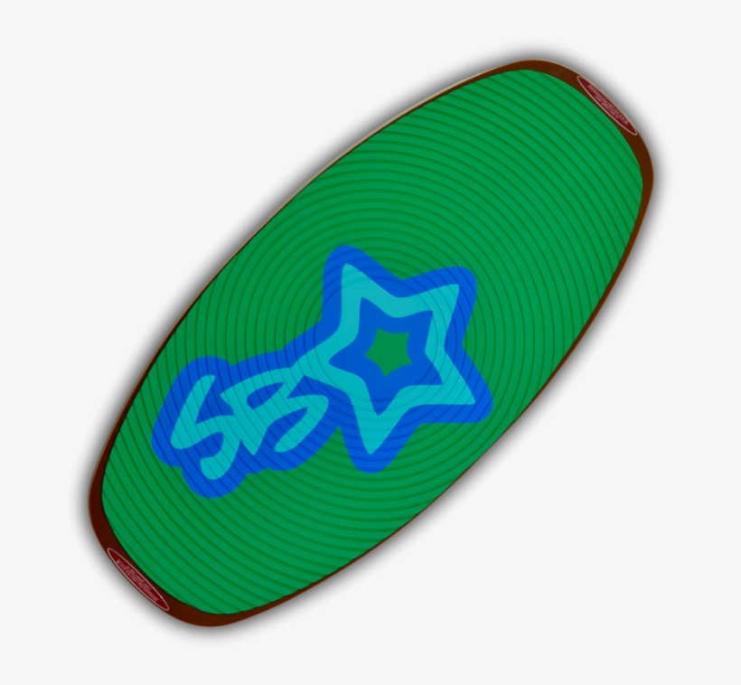Skimboard Pro Fstt Eva Green Skimboard Star - Circle, transparent png download