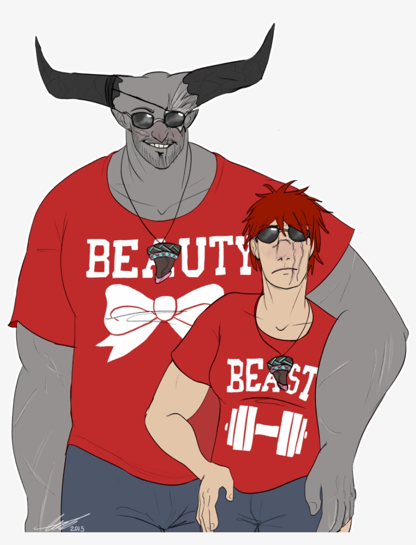 Beauty N Beast - Illustration, transparent png download