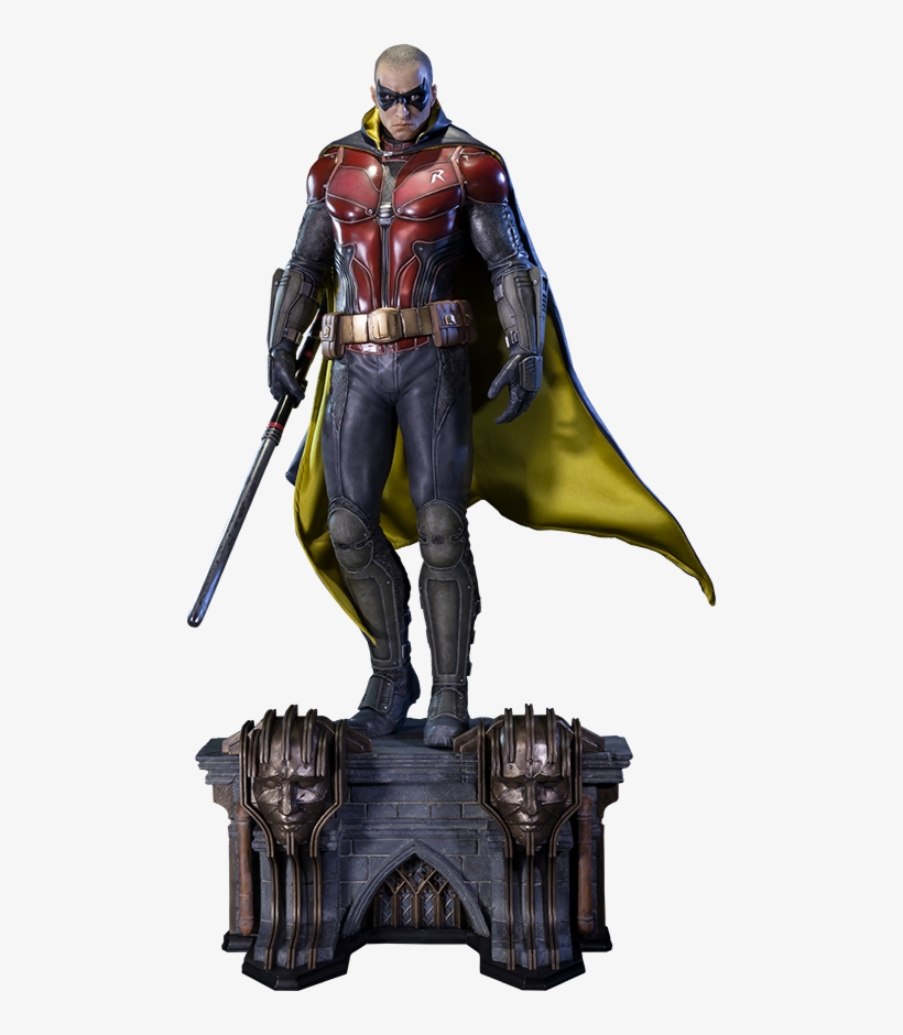 Robin Polystone Statue - Arkham Knight Jason Todd Robin, transparent png download