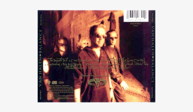 More Views - Van Halen - Balance (music Cd), transparent png download