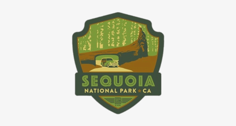 Sequoia National Park Emblem - Smoky Mountains National Park Sticker, transparent png download