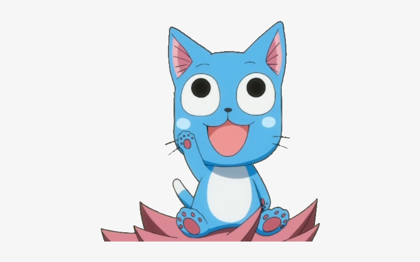 Já Eu Eu Faço Delas Render's Essas Do Happy Fiz À Pouco, - Baby Happy From Fairy Tail, transparent png download