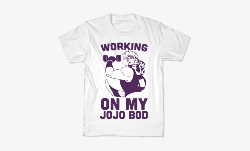 Working On My Jojo Bod Kids T-shirt - 420 Blaze It Shirt, transparent png download