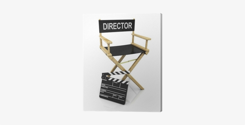 Director Chair And Clapboard, transparent png download
