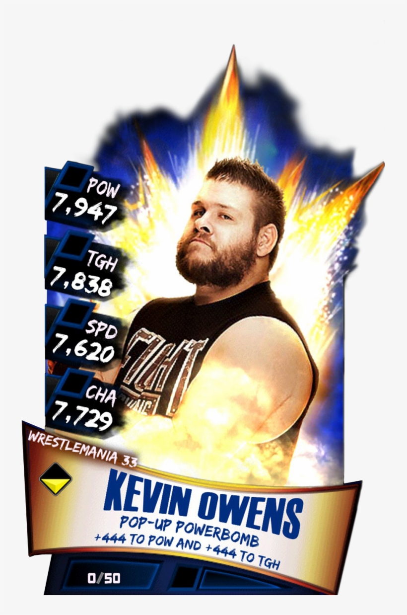 Kevinowens S3 14 Wrestlemania33 - Becky Lynch Wwe Supercard, transparent png download