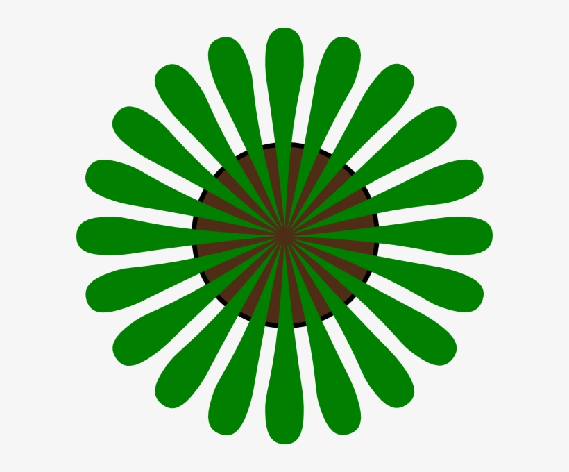 Green Flower Shape Clip Art - Supplier In Pump Spares, transparent png download