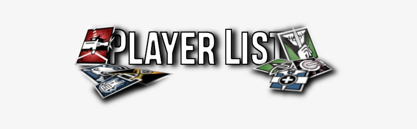 Below You Can Find A Playerlist Of Community Members - Portable Network Graphics, transparent png download