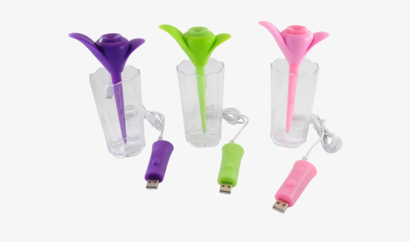 Usb Flower Shape Air Humidifier - Humidifier, transparent png download