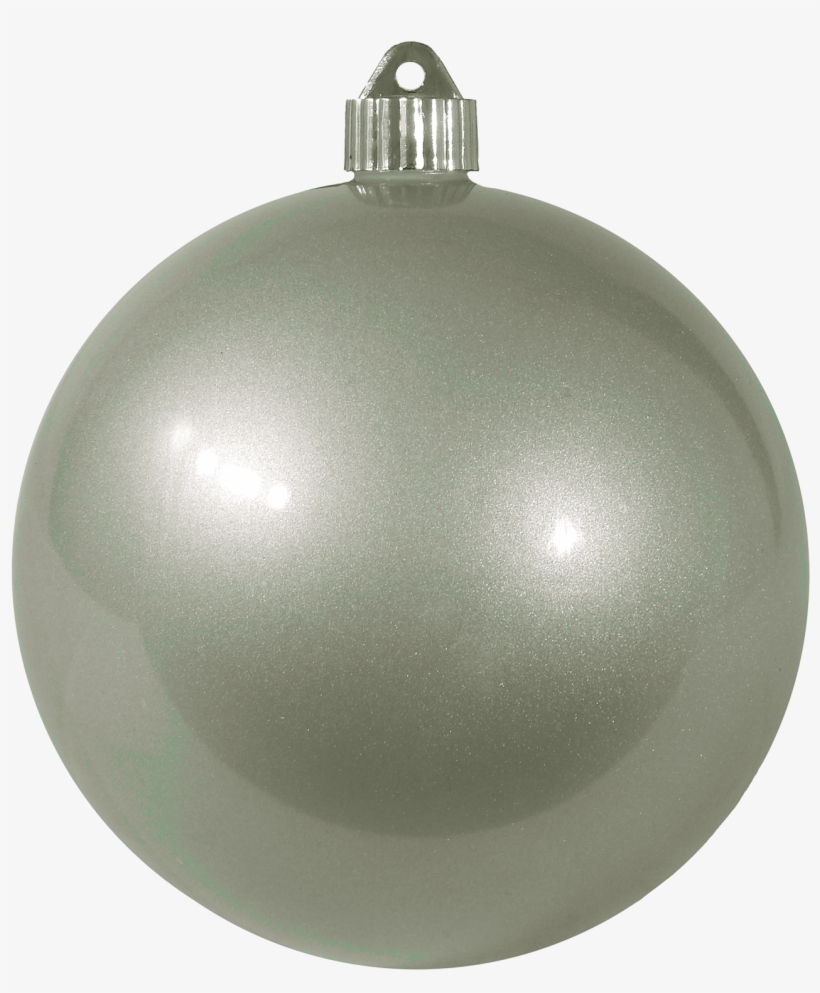 Christmas By Krebs Large Christmas Ornaments Candy - Silver, transparent png download