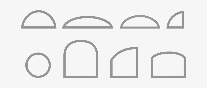 Indow Window Solutions Special Shapes - Window, transparent png download