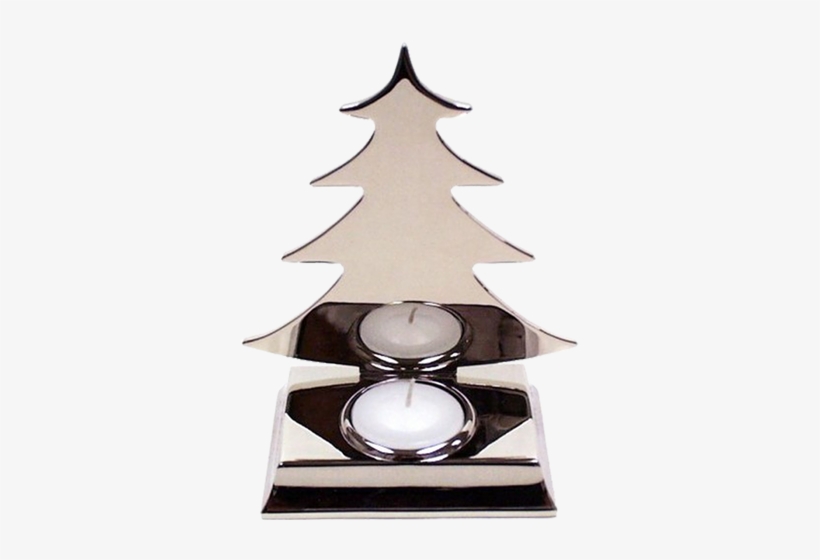 Fir Tree Tealight Holder - Christmas Tree, transparent png download