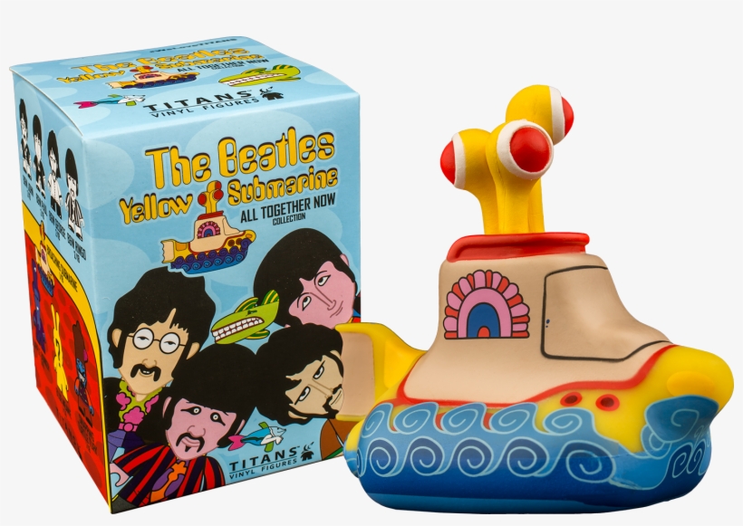 Yellow Submarine Titans Vinyl Figures Series 2 - Titan Yellow Submarine Figures, transparent png download