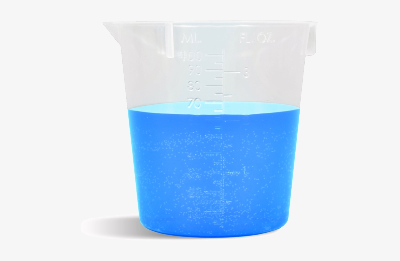 Plastic E-juice Beaker - Measuring Cup, transparent png download