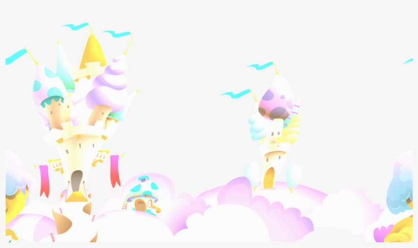 Painted Fairy Tale Decorative Elements Illustration - Cartoon, transparent png download