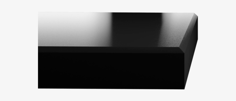 Edge Formats - Iconic Black - Silestone Negro Tebas Suede, transparent png download