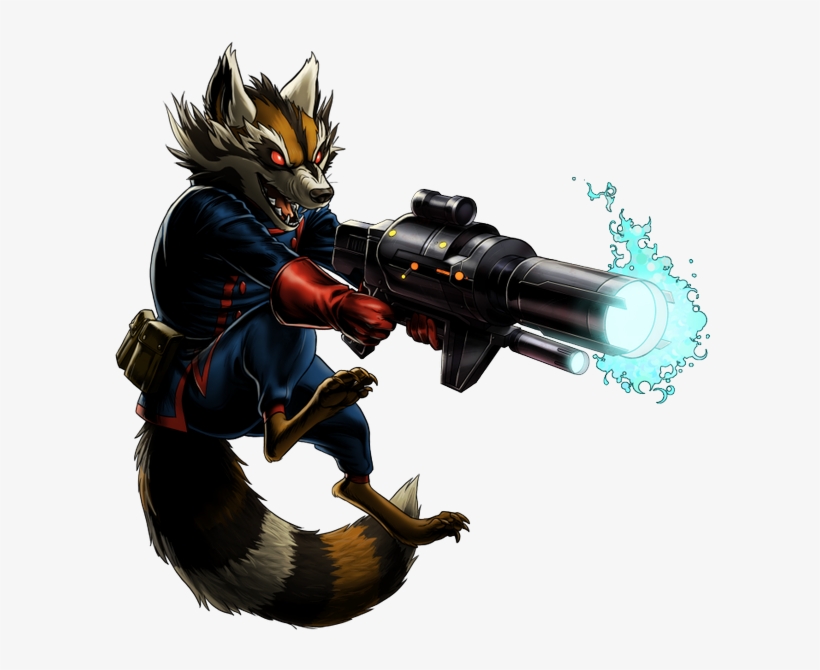 Jpg Rocket Raccoon Avengers Alliance Portrait Artwork - Marvel Avengers Alliance Star Lord, transparent png download