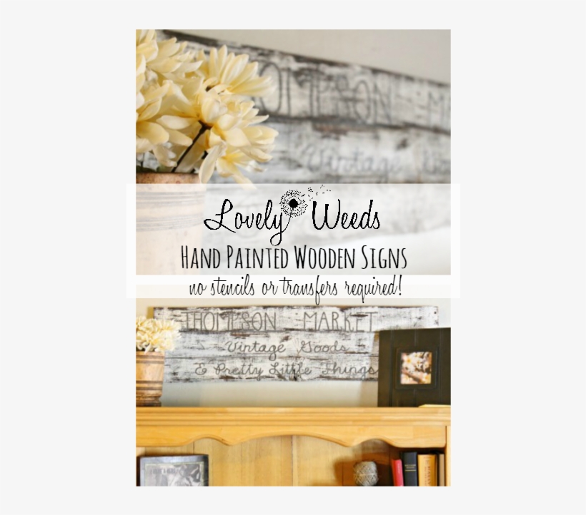 How To Paint A Rustic Wooden Signs - Frangipani, transparent png download