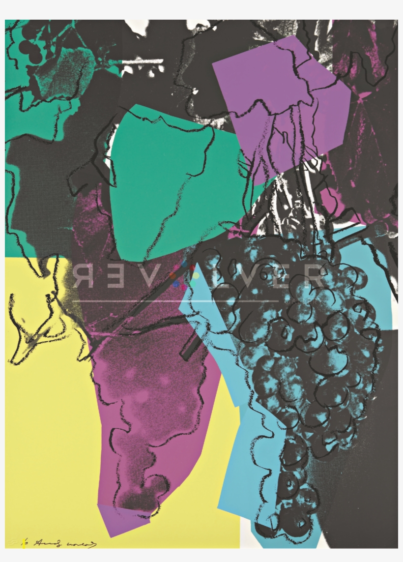 195-grapes - Andy Warhol, transparent png download