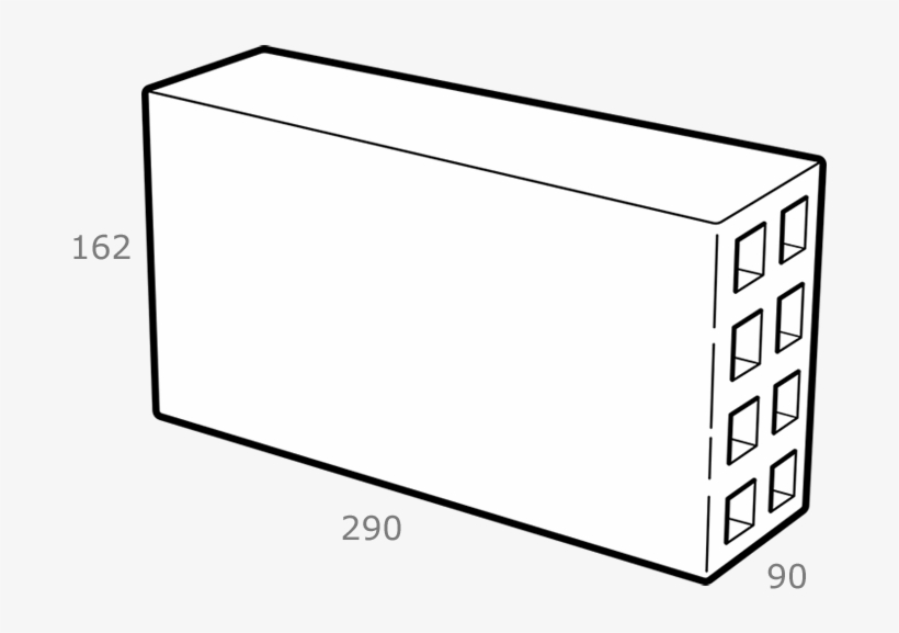 The Contemporary Collection Finishing Brick Is A Horizontally - Graphics, transparent png download