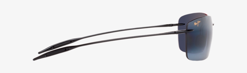 Maui Jim Lighthouse 423-02 Gloss Black Neutral Grey - Metal, transparent png download