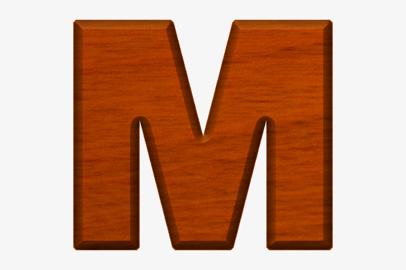Blue Room - Letter M In Wood, transparent png download