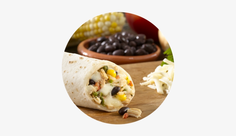 Tinga Circle In Sq - Corn Tortilla, transparent png download