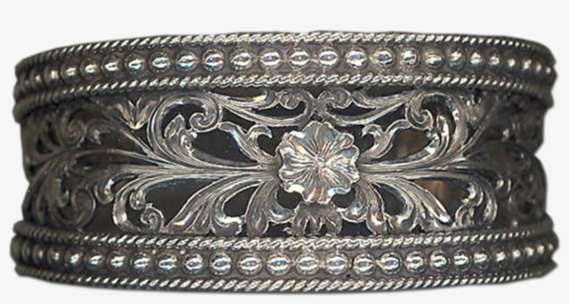 Imogen Floral Beaded Filigree - Bracelet, transparent png download