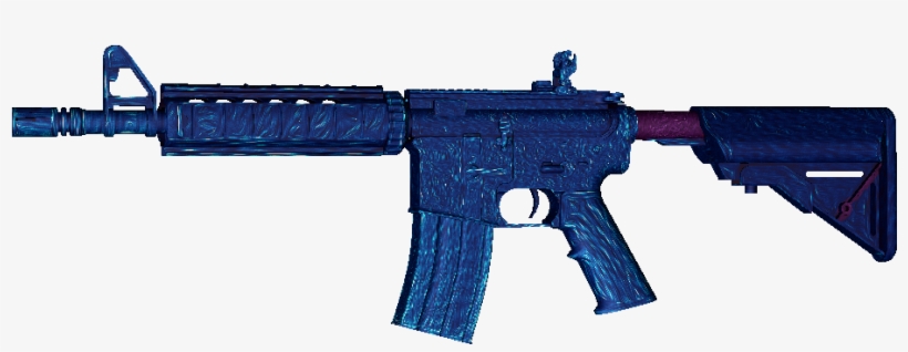 M4a4 Jeger - Csgo M4a4 Ice Chamber, transparent png download