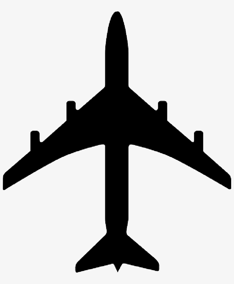 Mb Image/png - Airplane Silhouette, transparent png download