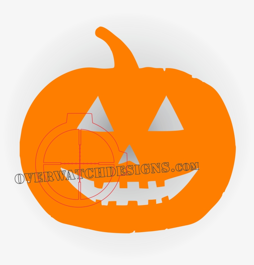 Jack O Lantern Decal - Decal, transparent png download