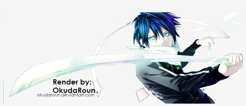0 Replies 0 Retweets 4 Likes - Yato Noragami, transparent png download