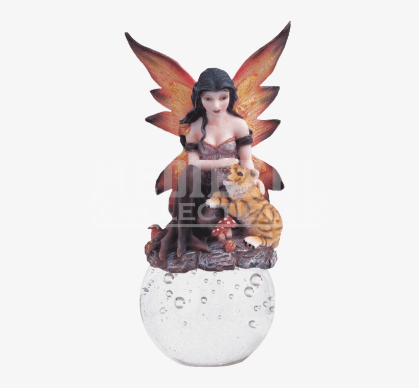 Autumn Fairy Crystal Ball - Crystal Ball, transparent png download