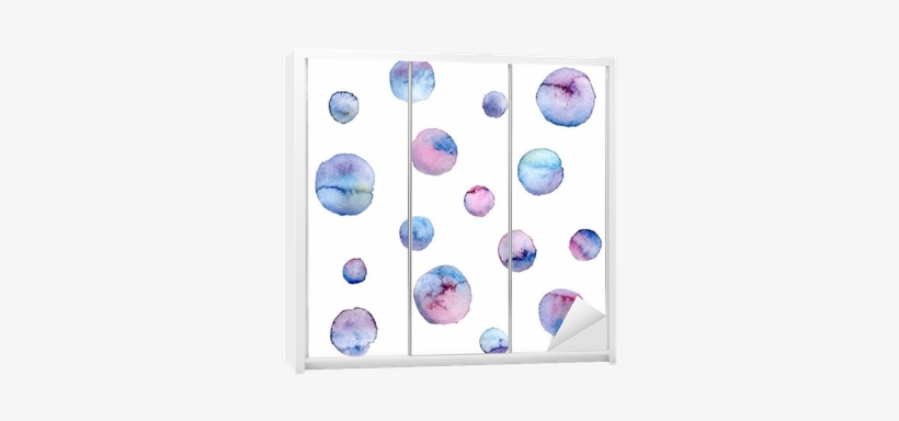 Aquarelle Circles In Pastel Colors - Watercolor Painting, transparent png download