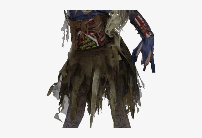 Zombie Png Transparent Images - Zombie Costume For Tween Girls, transparent png download