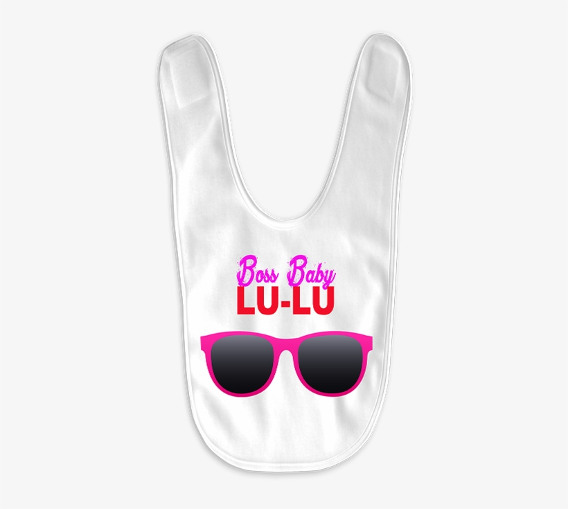 Customised Boss Baby Cotton Girls Bib - Vest, transparent png download