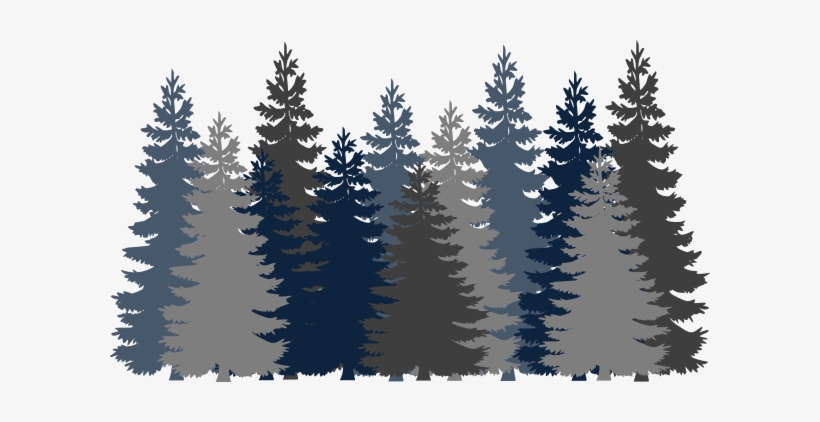 Download Forest Clipart Transparent - Forest Tree Vector Png ...