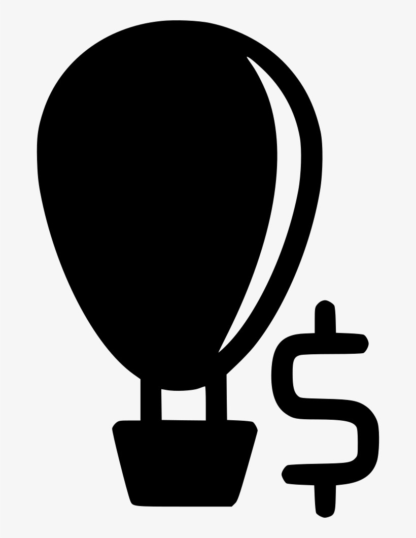 Money Hot Air Balloon - Portable Network Graphics, transparent png download