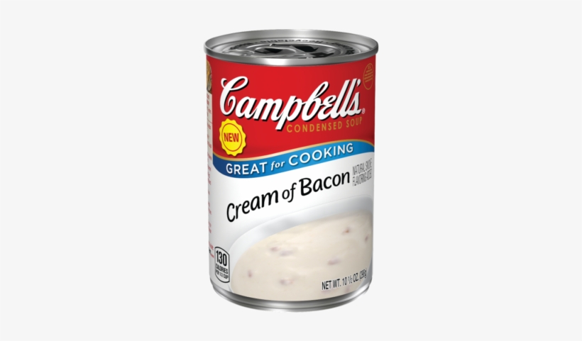 Cream Of Bacon Soup - Campbell's Cream Of Bacon, transparent png download