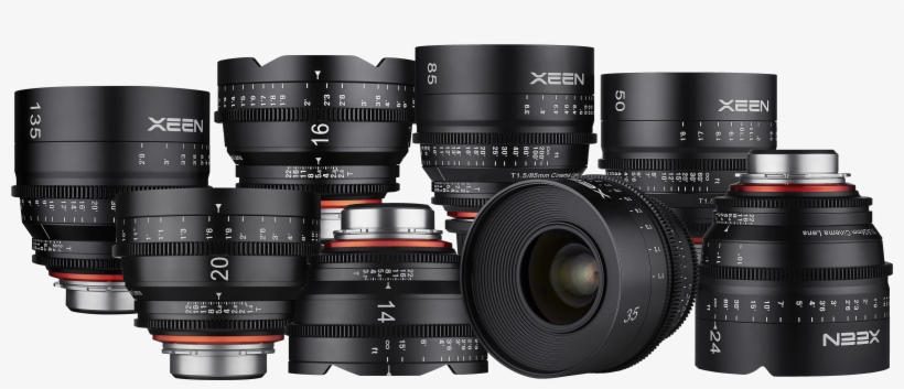 Xeen Cine System - Rokinon Kit 24 35 85, transparent png download