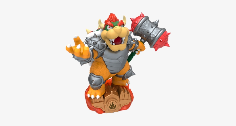 Hammer Slam Bowser Amiibo Figure By Nintendo - Hammer Slam Bowser, transparent png download