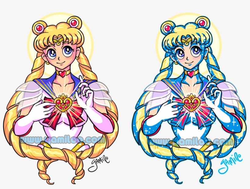 Clip Moonlight Drawing Theme - Sailor Moon Virgin Mary, transparent png download